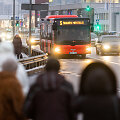 Vilniuje &ndash; vie&scaron;ojo transporto vairuotojų streikas
