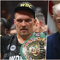 Oleksandras Usykas ir Donaldas Trumpas