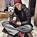Martynas Pocius su augintine Knopke