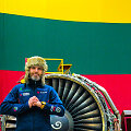 &bdquo;The Coldest Ride&ldquo;: Karolio Mieliausko motociklas Vilniaus oro uoste