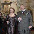 Gintautas Vy&scaron;niauskas ir Edita Mildažytė savo bažnytinės santuokos dieną, 2009 m. vasario 28 d.