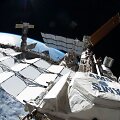 Tarptautinė kosminė stotis ir prie jos prisijungę kosminiai laivai