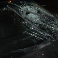 &bdquo;Audi" stiklas byloja, kad pėsčioji smarkiai užsigavo