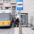 Autobusas stotelėje