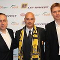 &bdquo;Trakų&ldquo; prezidentas Ivanas Nevoina, Silvio Broli ir Edgaras Jankauskas