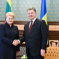 Dalia Grybauskaitė ir Petro Poro&scaron;enka