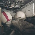 Mėnulio dulkėmis padengti skafandrai ir &scaron;almai, kuriuos vie&scaron;ėdami Žemės palydove vilkėjo paskutinės žmonių ekspedicijos į Mėnulį &bdquo;Apollo 17&ldquo; nariai. 