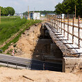 Remontuojamas viadukas Galvės gatvėje, kelyje Vilnius-Trakai