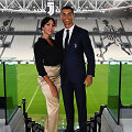 Cristiano Ronaldo ir Georgina Rodriguez Turino &bdquo;Juventus&ldquo; stadione
