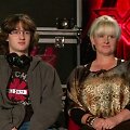 Aleksas Augaitis su mama Loreta
