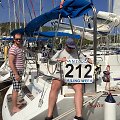 Jachtos &bdquo;&Scaron;vyturys Challenger Sailing&ldquo; ekipažas Antigvos regatoje