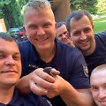 I&scaron;laisvintas čiurlys prie&scaron; skrydį į laisvę gelbėtojo Edgaro Ruk&scaron;telės rankose.