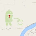 &bdquo;Google&ldquo; robotas &scaron;lapinasi ant &bdquo;Apple&ldquo; logotipo