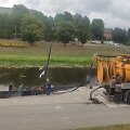 Vanduo i&scaron; vytinės buvo i&scaron;pumpuotas