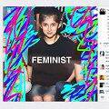Sophie sulaukė prie&scaron;i&scaron;kumo dėl to, kad jos mar&scaron;kinėliai buvo su užra&scaron;u &bdquo;feministė&ldquo;.