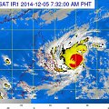 Taifūno Hagupit (Ruby) susiformavimo vieta, nurodoma orų biuro PAGASA