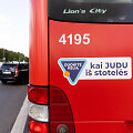 Ateities gatvėje penkių automobilių ir autobuso autoįvykis