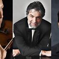 Į &bdquo;Lietuvos trio&ldquo; susibūrė trys pasaulyje Lietuvos vardą garsinančios klasikinės muzikos žvaigždės: smuikininkas Vilhelmas Čepinskis, violončelininkas Vytautas Sondeckis ir pianistas Petras Geniu&scaron;as.