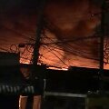 Gaisras garsiame Bankoko turguje
