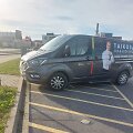 Pacientė Kauno klinikų parkavimo aik&scaron;telėje pastebėjo tokią politinę reklamą
