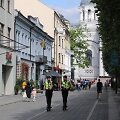 Paspirtukais patruliuojanti Kauno policija