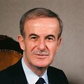 Oficialusis Sirijos prezidento Hafezo al Assado portretas (1987 m.)