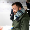 Tomas Vytautas Raskevičius balsuoja savivaldybių tarybų ir merų rinkimuose