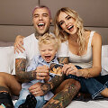 Fedez ir Chiara Ferragni dosniai dalinasi vaizdais su judviejų 2 m. sūnumi Leone