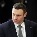 Ukrainos politikas Vitalijus Klyčko Miunchene
