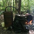 Naminės degtinės fabrikas Rūdaičių kaimo mi&scaron;ke