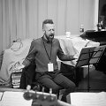 Lino Adomaičio, Egidijaus Buožio ir Vokiet0ijos styginių kvinteto &bdquo;G-Strings&ldquo; koncerto repeticija