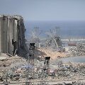 Beiruto uostas po sprogimo