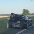 Kraupi avarija Kėdainių rajone