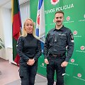 Tyrėja Diana Kov&scaron;evičienė ir tyrėjas Gžegož Gripinski nedelsdami ėmėsi veiksmų.