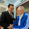 Fidelis Castro ir Li Keqiangas