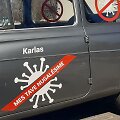 &bdquo;Boružėlė&ldquo; ZAZ 965 vardu Karlas  &ndash; agitacinis ginklas su korona virusu