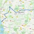 Didžiagabaričių krovinių vežimo mar&scaron;rutas