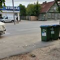 Atliekų konteineriai Jurbarko gatvėje