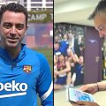 Xavi perdavė linkėjimus &Scaron;arūnui Jasikevičiui