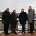 Kultūros ministras Mindaugas Kvietkauskas apžiūrėjo Gedimino pilies kalno būklę