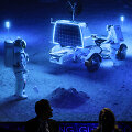 NASA mėnulio tyrimų pristatymas / Jonathan Ernst / REUTERS