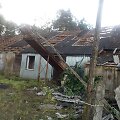 Viesulas nuniokojo &Scaron;akių rajone esančią sodybą