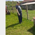 Josvainių seniūnijos &Scaron;aravų kaimo gyventojų Valdo ir Jurgitos Vaidotų &scaron;unelis buvo priri&scaron;tas prie būdos ir sergėjo aptvare laikomas vi&scaron;tas
