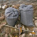 Pagėgių savivaldybėje pasieniečiai sulaikė 50 kg kontrabandinio gintaro, kuris, įtariama, buvo atplukdytas Nemunu i&scaron; Rusijos Kaliningrado srities.