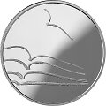 Moneta literatūrai (reversas )