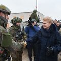 Prezidentė dalyvauja pratybose  &bdquo;Geležinis kardas 2016&ldquo;
