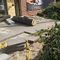 Betvarkė Kauno Bir&scaron;tono gatvėje