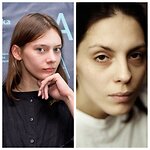 Aktorė Julija Steponaitytė ir scenografė Paulė Bocullaitė