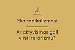 I&scaron;pakuota Eko-radikalizmas