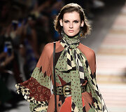 Giedrė Dukauskaitė per &bdquo;Etro&ldquo; kolekcijos pristatymą